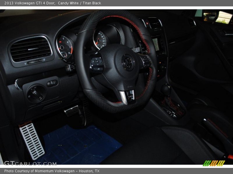 Candy White / Titan Black 2013 Volkswagen GTI 4 Door