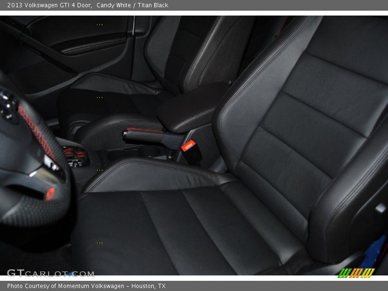 Candy White / Titan Black 2013 Volkswagen GTI 4 Door