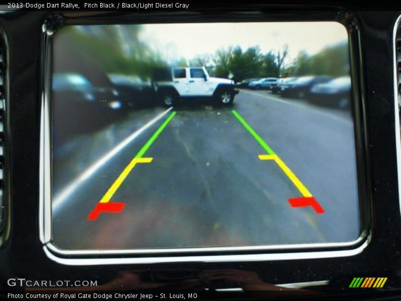 Pitch Black / Black/Light Diesel Gray 2013 Dodge Dart Rallye