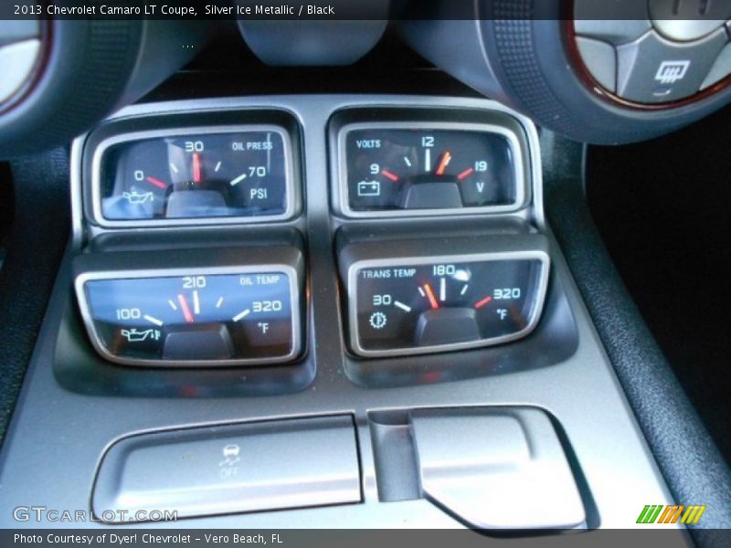 Silver Ice Metallic / Black 2013 Chevrolet Camaro LT Coupe