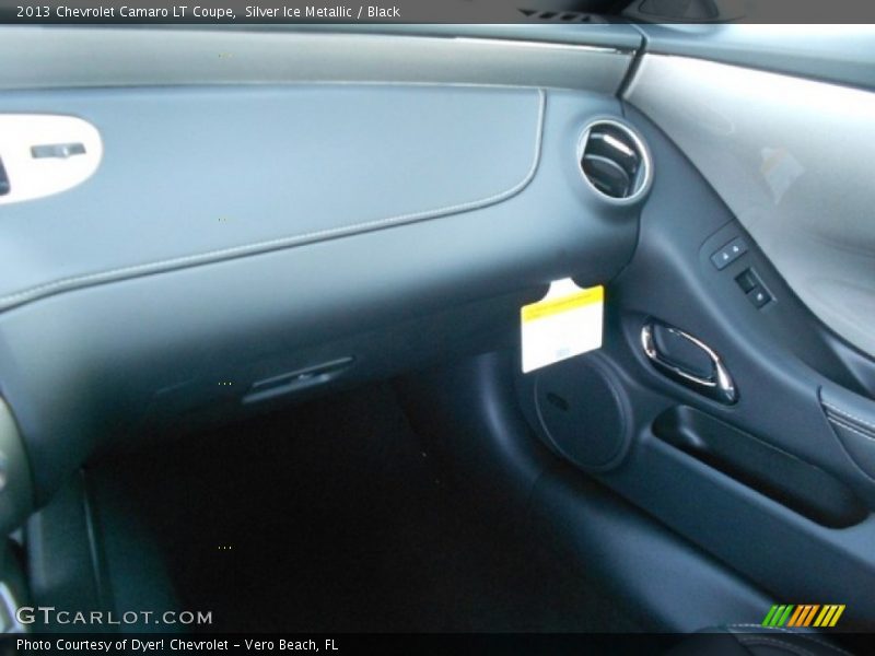 Silver Ice Metallic / Black 2013 Chevrolet Camaro LT Coupe