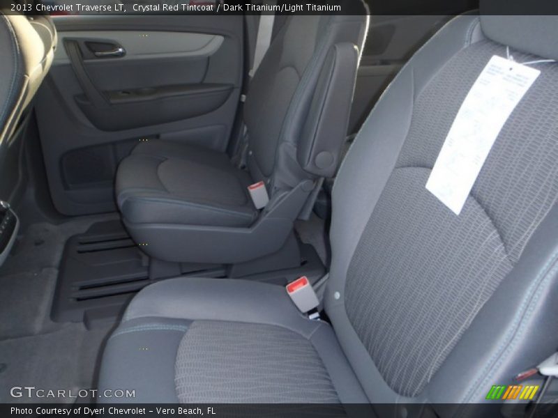 Crystal Red Tintcoat / Dark Titanium/Light Titanium 2013 Chevrolet Traverse LT