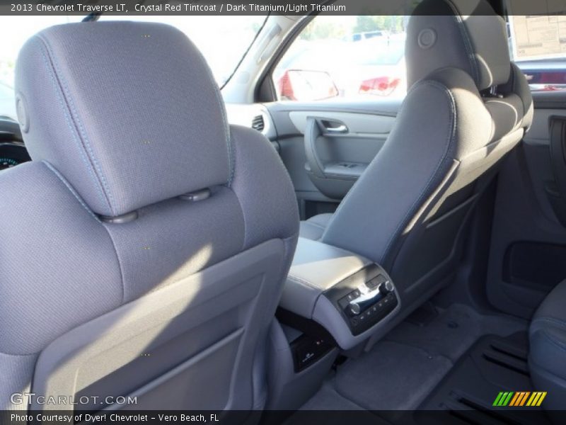 Crystal Red Tintcoat / Dark Titanium/Light Titanium 2013 Chevrolet Traverse LT