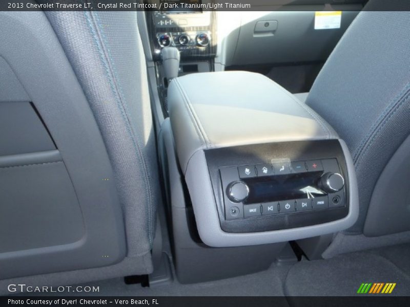 Crystal Red Tintcoat / Dark Titanium/Light Titanium 2013 Chevrolet Traverse LT