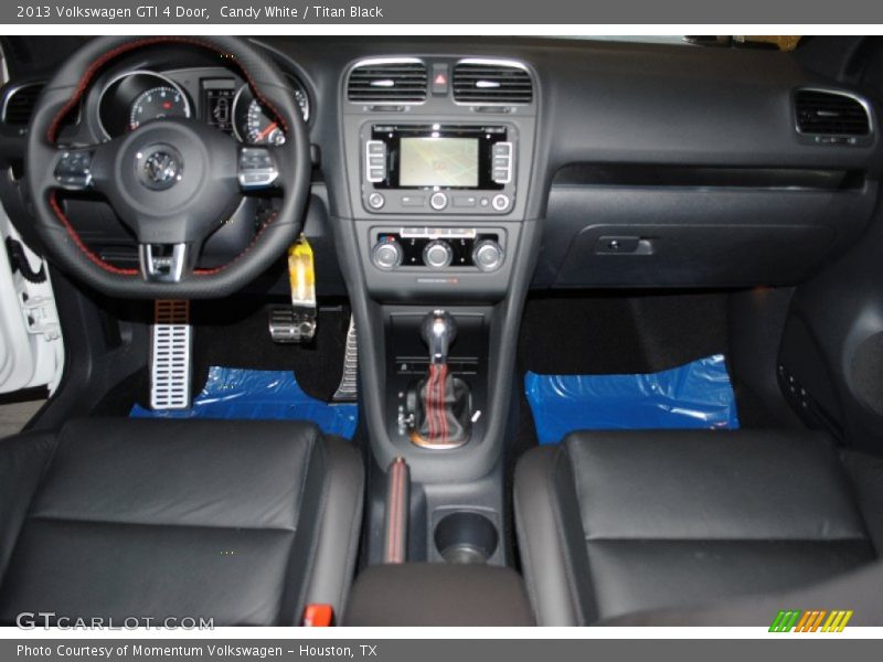 Candy White / Titan Black 2013 Volkswagen GTI 4 Door