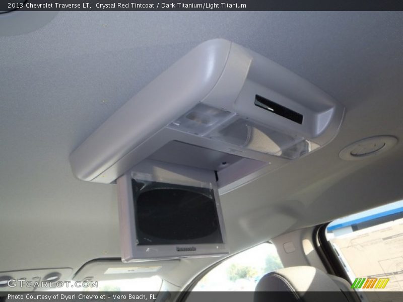 Crystal Red Tintcoat / Dark Titanium/Light Titanium 2013 Chevrolet Traverse LT