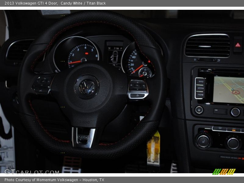 Candy White / Titan Black 2013 Volkswagen GTI 4 Door