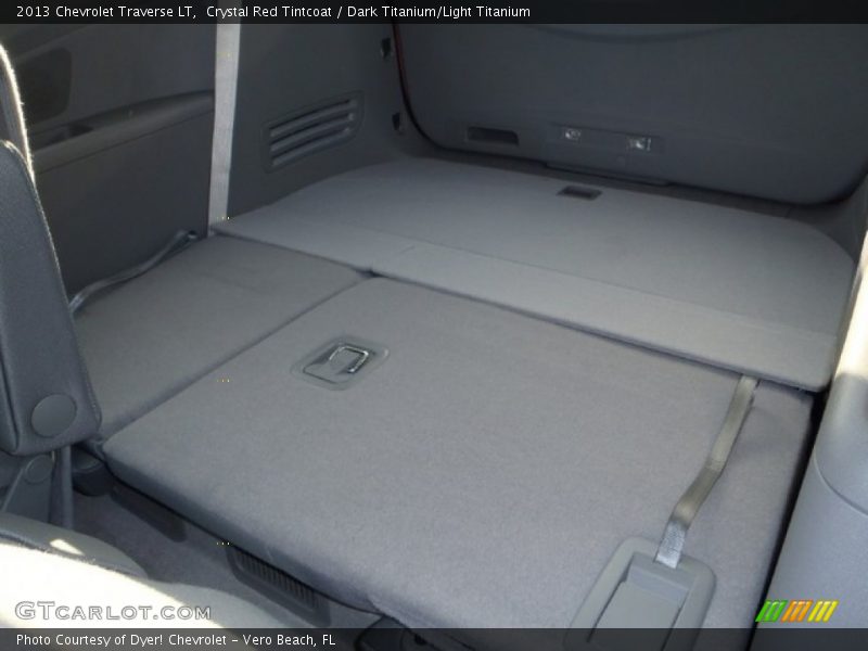 Crystal Red Tintcoat / Dark Titanium/Light Titanium 2013 Chevrolet Traverse LT