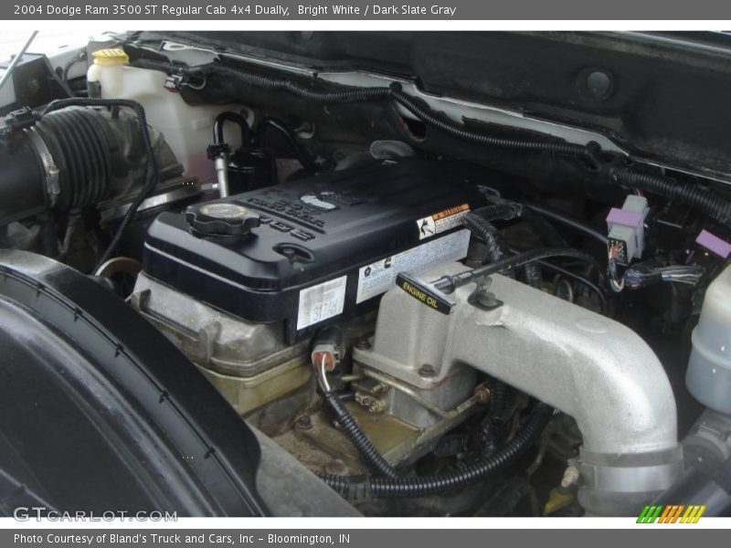 Bright White / Dark Slate Gray 2004 Dodge Ram 3500 ST Regular Cab 4x4 Dually