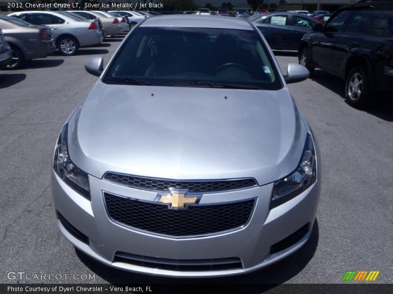 Silver Ice Metallic / Jet Black 2012 Chevrolet Cruze LT