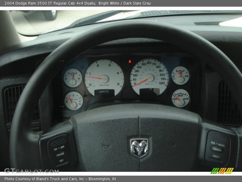 Bright White / Dark Slate Gray 2004 Dodge Ram 3500 ST Regular Cab 4x4 Dually