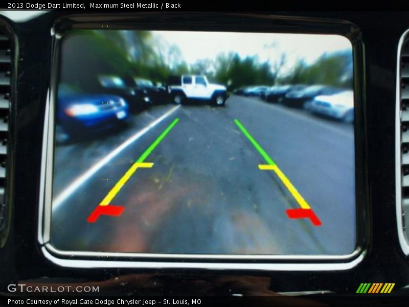 Maximum Steel Metallic / Black 2013 Dodge Dart Limited