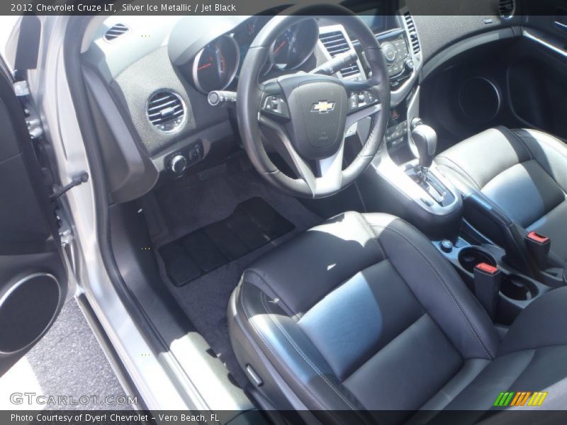 Silver Ice Metallic / Jet Black 2012 Chevrolet Cruze LT
