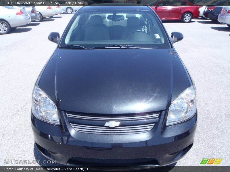 Black / Gray 2010 Chevrolet Cobalt LT Coupe