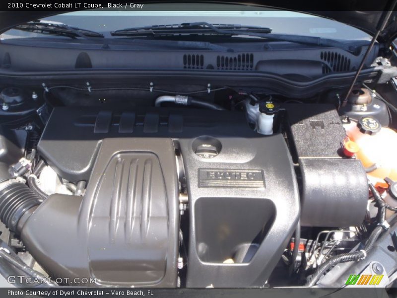 Black / Gray 2010 Chevrolet Cobalt LT Coupe