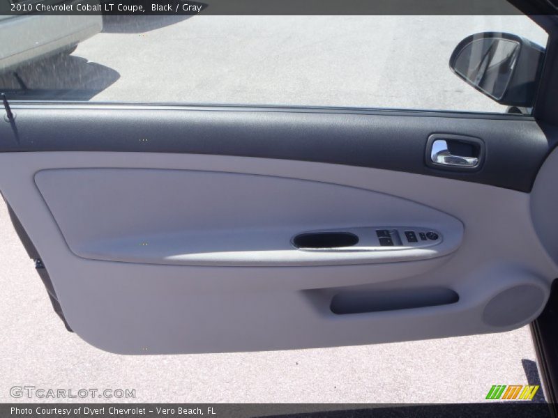 Black / Gray 2010 Chevrolet Cobalt LT Coupe