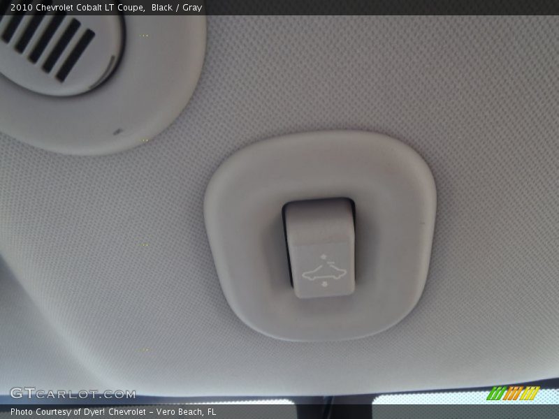Black / Gray 2010 Chevrolet Cobalt LT Coupe