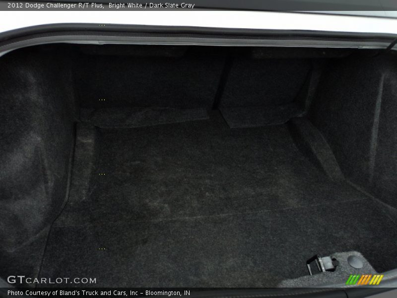 Bright White / Dark Slate Gray 2012 Dodge Challenger R/T Plus