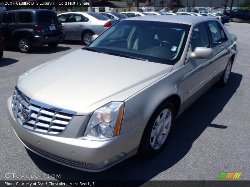 Gold Mist / Shale 2007 Cadillac DTS Luxury II