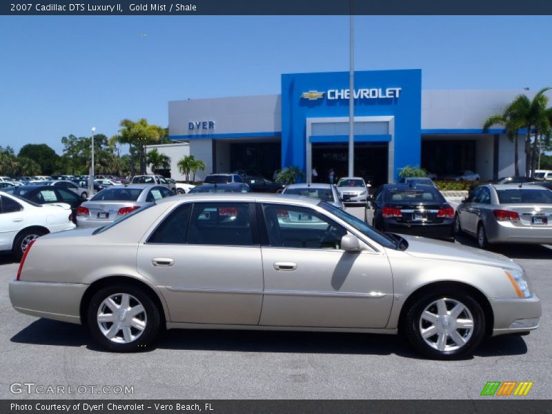 Gold Mist / Shale 2007 Cadillac DTS Luxury II