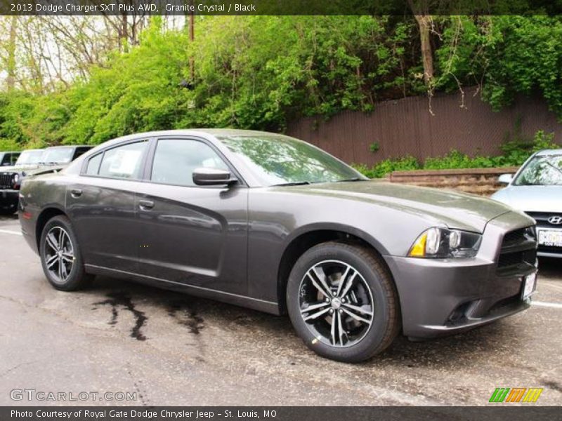 Front 3/4 View of 2013 Charger SXT Plus AWD