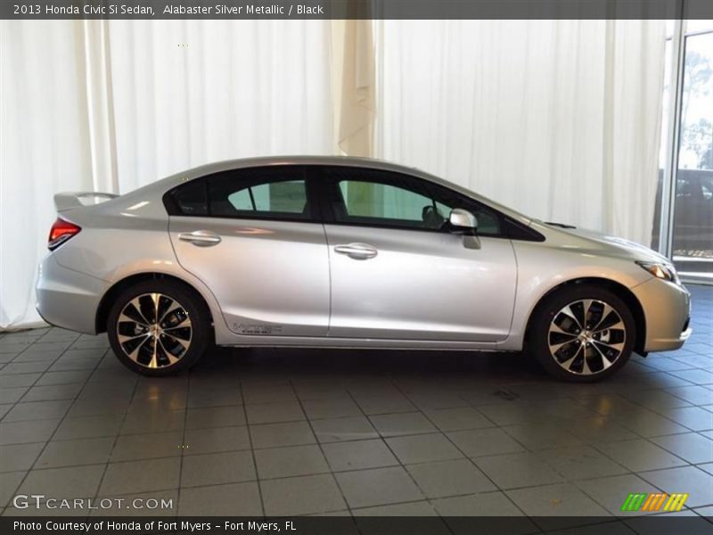  2013 Civic Si Sedan Alabaster Silver Metallic