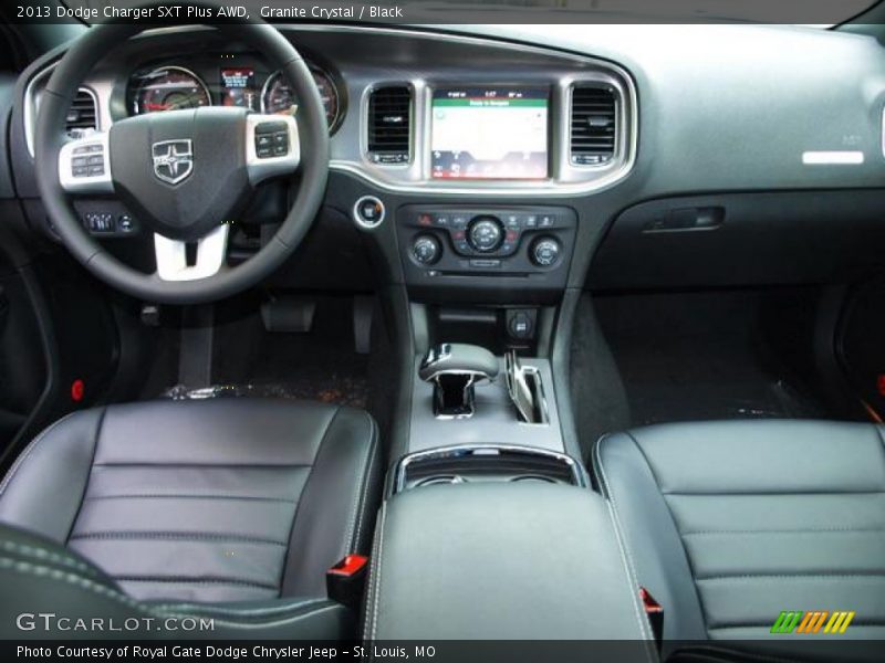 Dashboard of 2013 Charger SXT Plus AWD