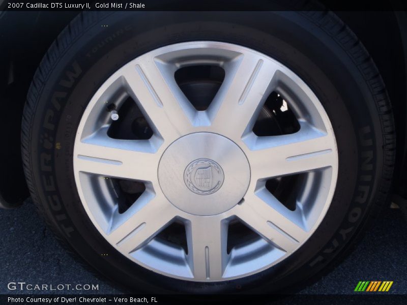 Gold Mist / Shale 2007 Cadillac DTS Luxury II