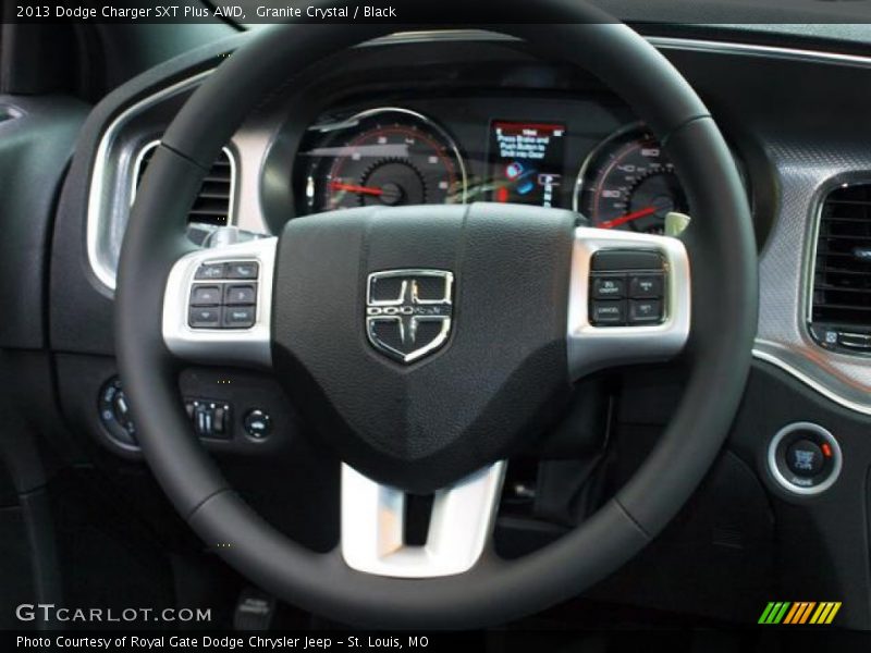  2013 Charger SXT Plus AWD Steering Wheel
