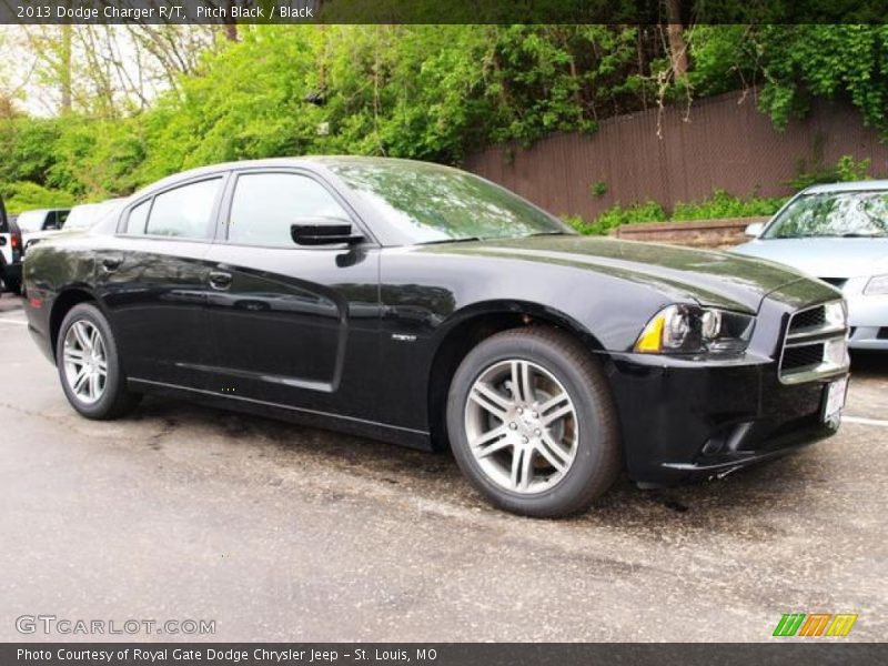 Pitch Black / Black 2013 Dodge Charger R/T
