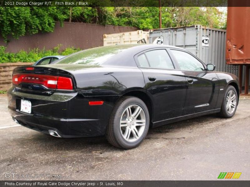 Pitch Black / Black 2013 Dodge Charger R/T