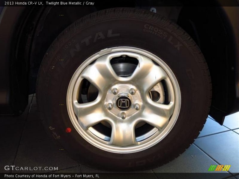 Twilight Blue Metallic / Gray 2013 Honda CR-V LX