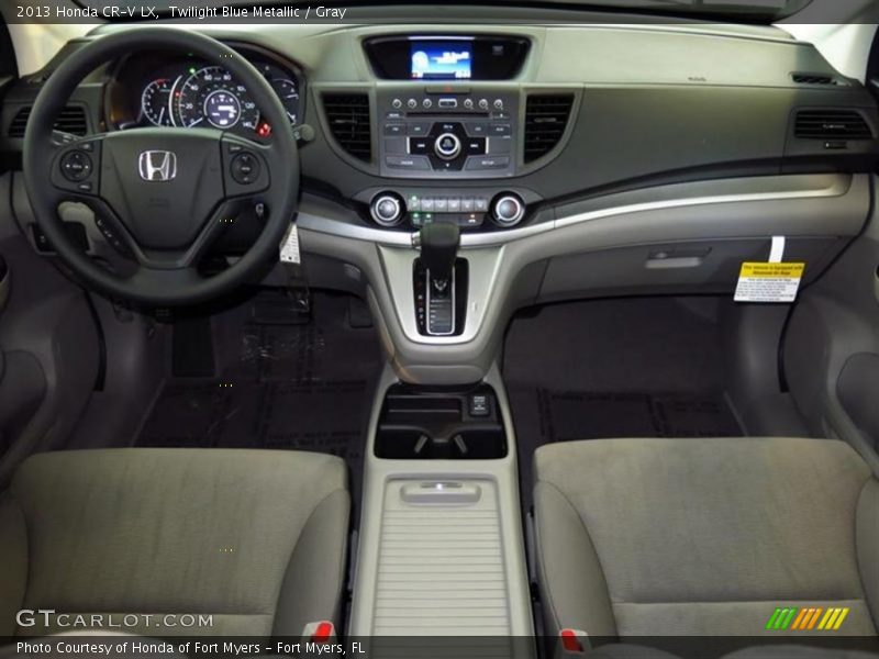 Twilight Blue Metallic / Gray 2013 Honda CR-V LX