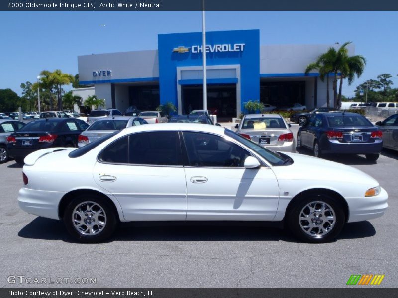 Arctic White / Neutral 2000 Oldsmobile Intrigue GLS