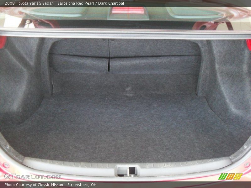 Barcelona Red Pearl / Dark Charcoal 2008 Toyota Yaris S Sedan