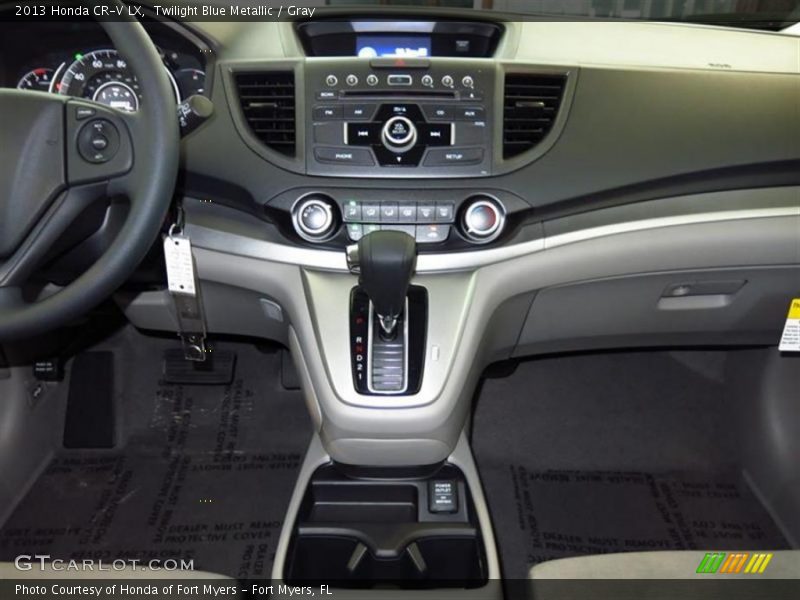 Twilight Blue Metallic / Gray 2013 Honda CR-V LX