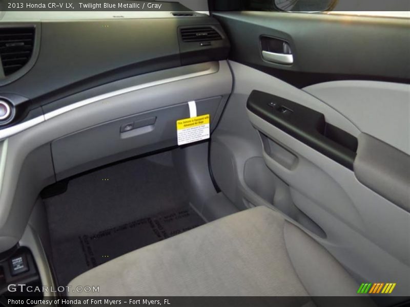 Twilight Blue Metallic / Gray 2013 Honda CR-V LX