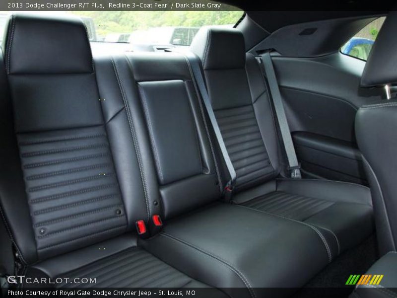 Rear Seat of 2013 Challenger R/T Plus