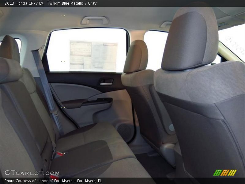 Twilight Blue Metallic / Gray 2013 Honda CR-V LX