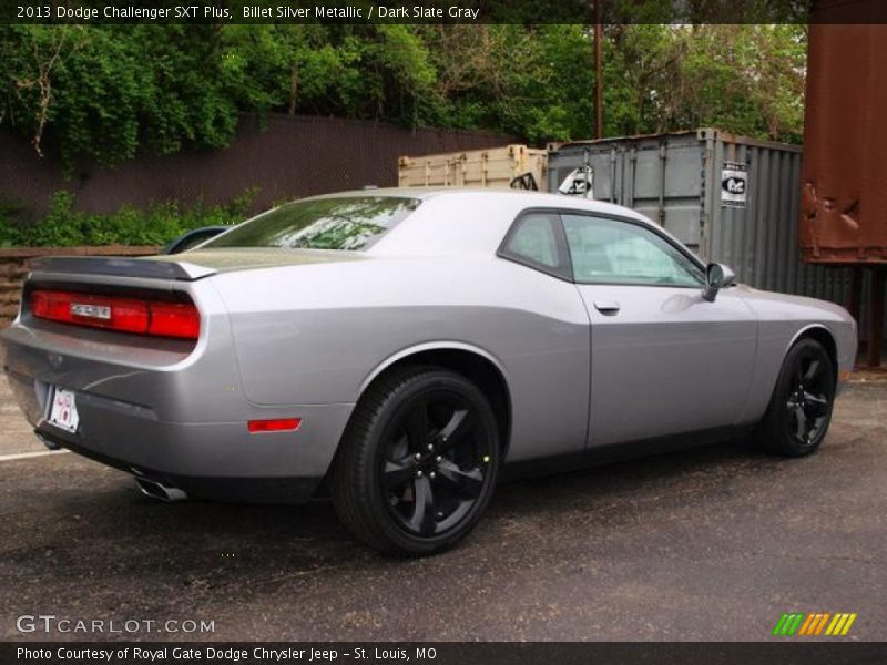 Billet Silver Metallic / Dark Slate Gray 2013 Dodge Challenger SXT Plus