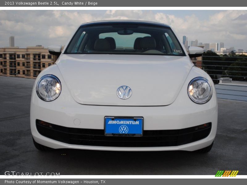 Candy White / Beige 2013 Volkswagen Beetle 2.5L