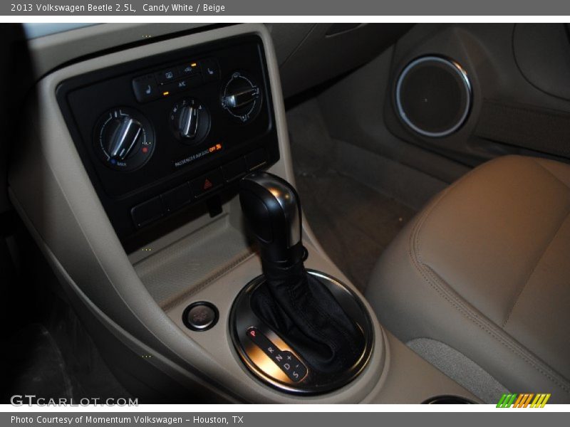 Candy White / Beige 2013 Volkswagen Beetle 2.5L