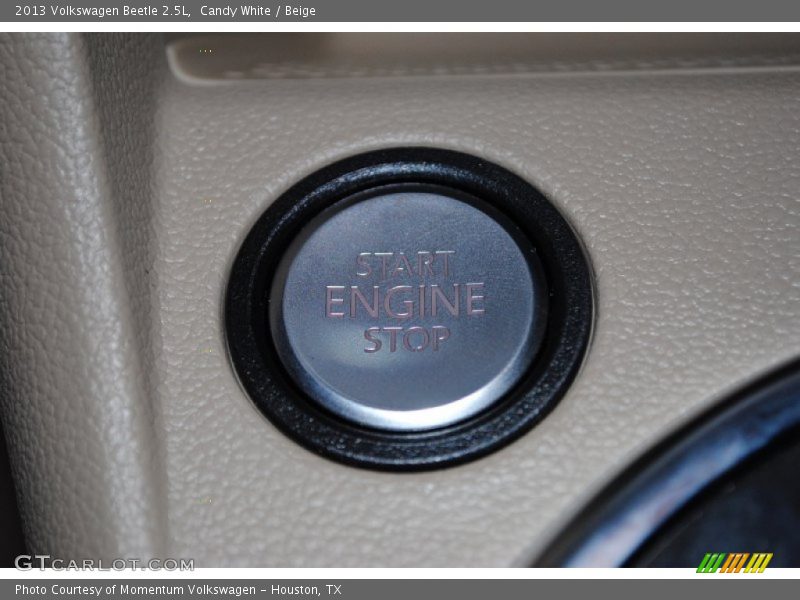 Candy White / Beige 2013 Volkswagen Beetle 2.5L