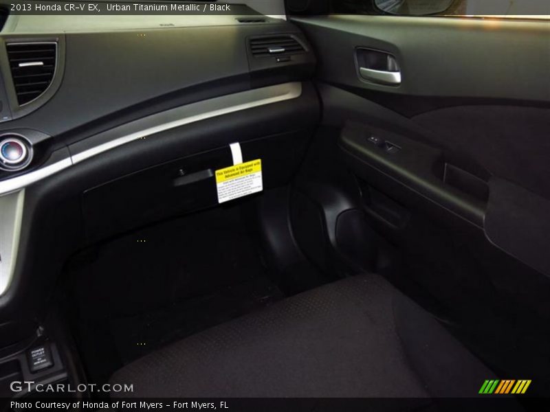 Urban Titanium Metallic / Black 2013 Honda CR-V EX