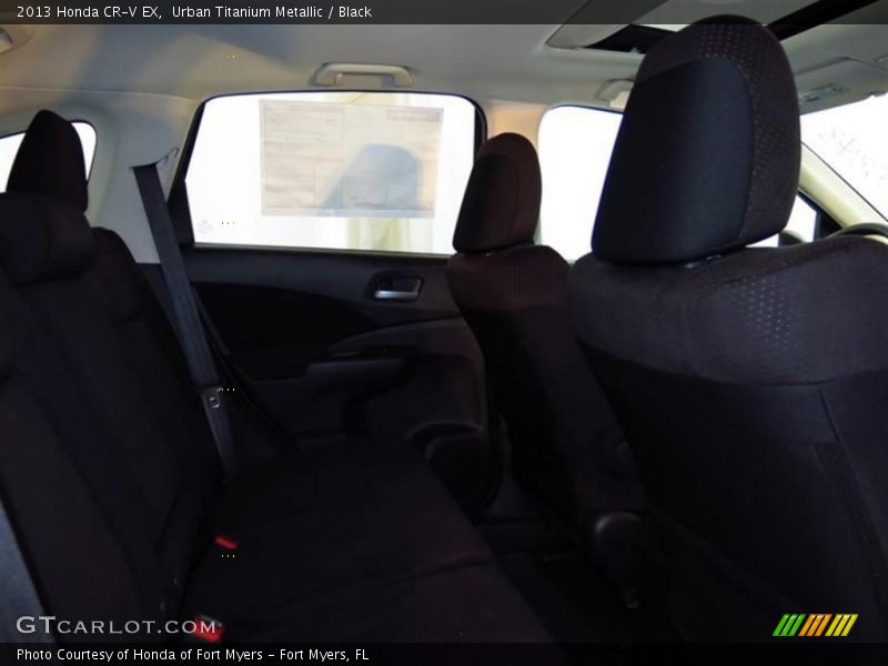 Urban Titanium Metallic / Black 2013 Honda CR-V EX