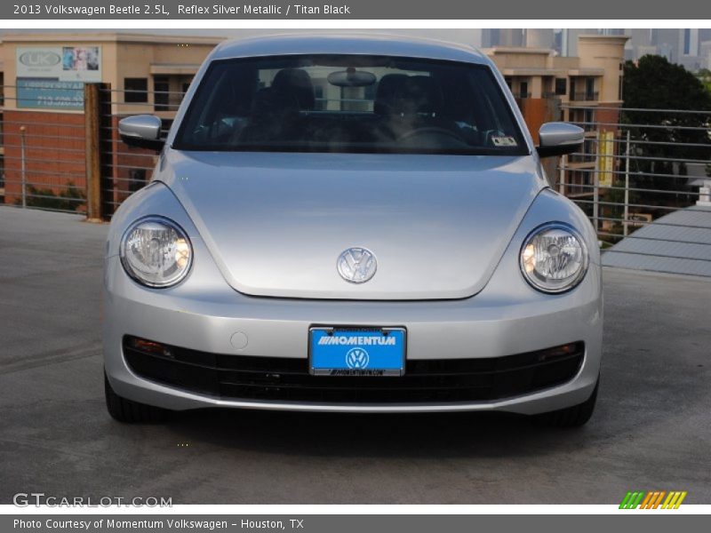 Reflex Silver Metallic / Titan Black 2013 Volkswagen Beetle 2.5L