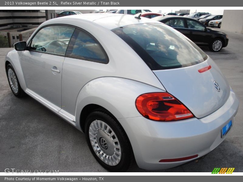 Reflex Silver Metallic / Titan Black 2013 Volkswagen Beetle 2.5L