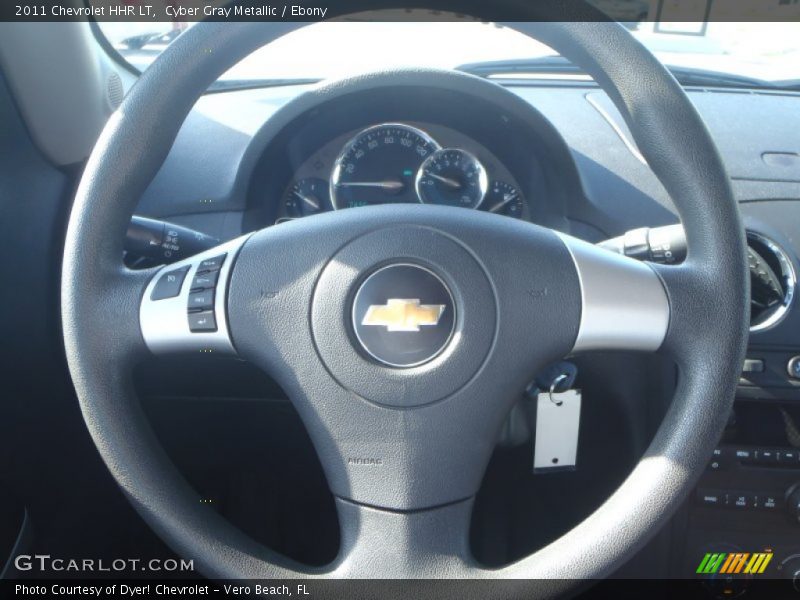 Cyber Gray Metallic / Ebony 2011 Chevrolet HHR LT