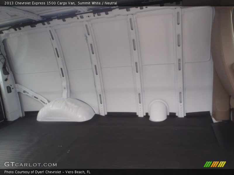 Summit White / Neutral 2013 Chevrolet Express 1500 Cargo Van