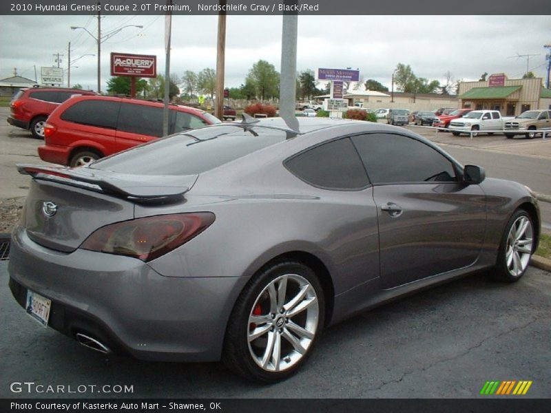 Nordschleife Gray / Black/Red 2010 Hyundai Genesis Coupe 2.0T Premium